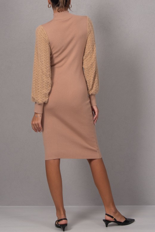 Fitted knit dress