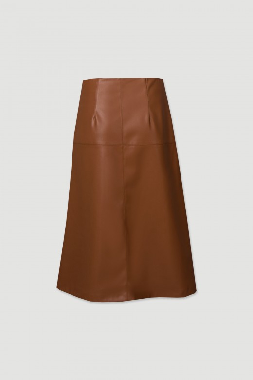 Napa skirt with stitching detail