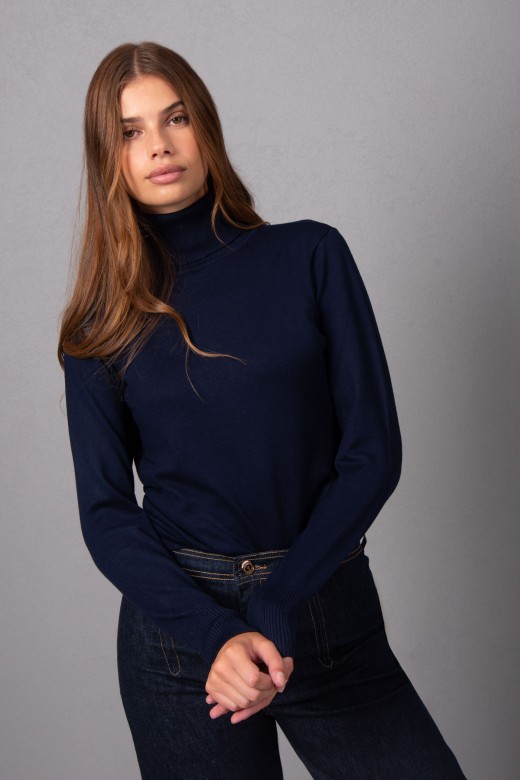 Basic high neck sweater