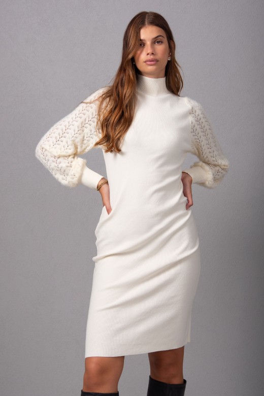 Fitted knit dress