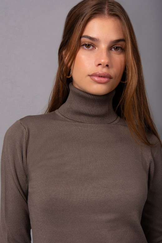 Basic high neck sweater