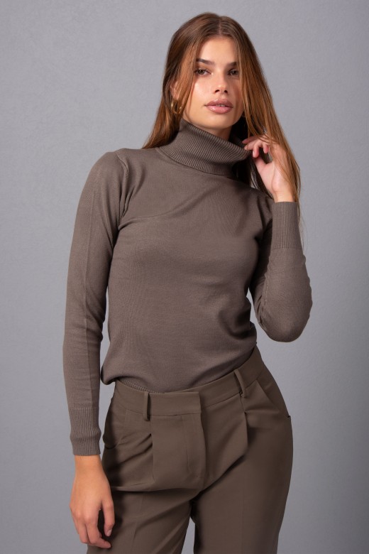 Basic high neck sweater