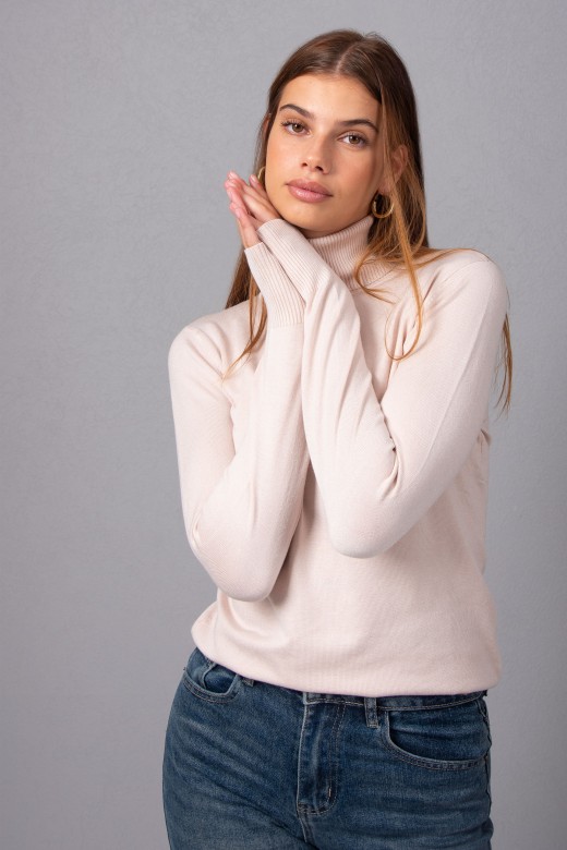 Basic high neck sweater