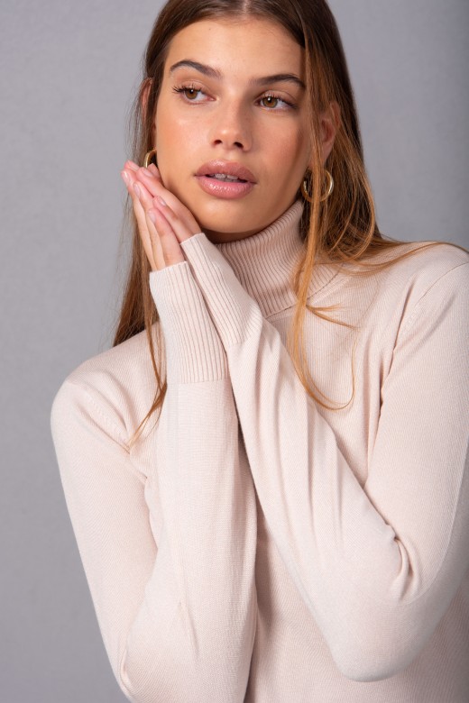 Basic high neck sweater