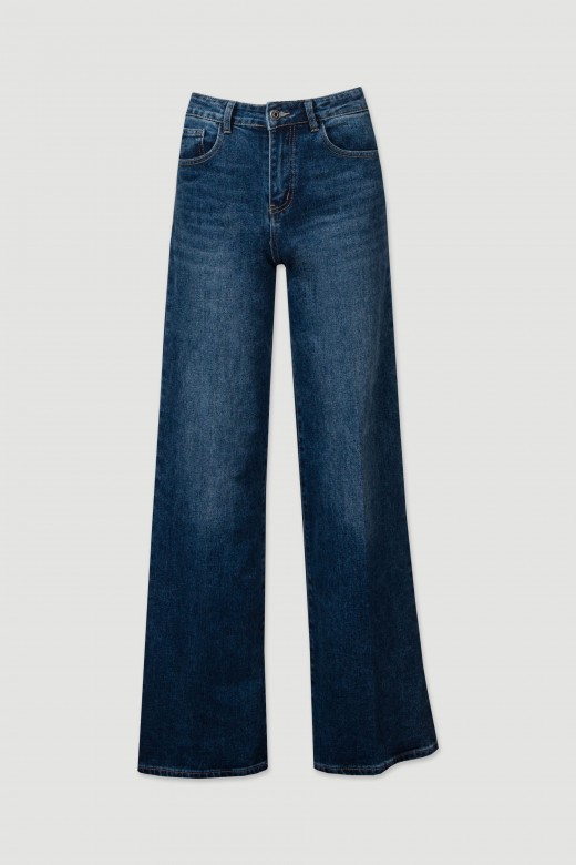 Straight leg jeans