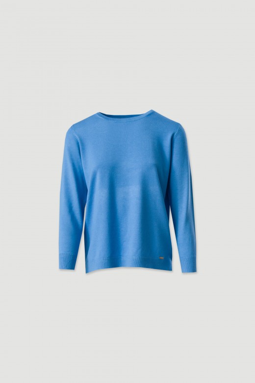 Camisola de malha bsica