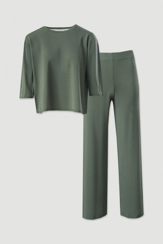Conjunto em malha fina fluida