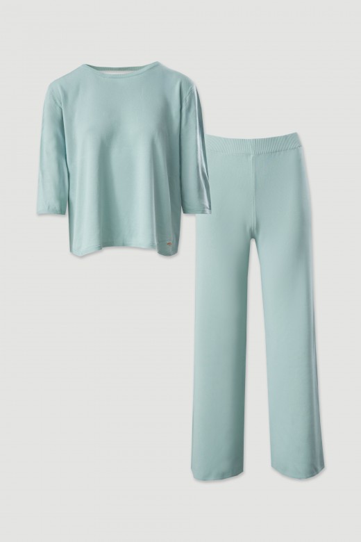 Conjunto em malha fina fluida