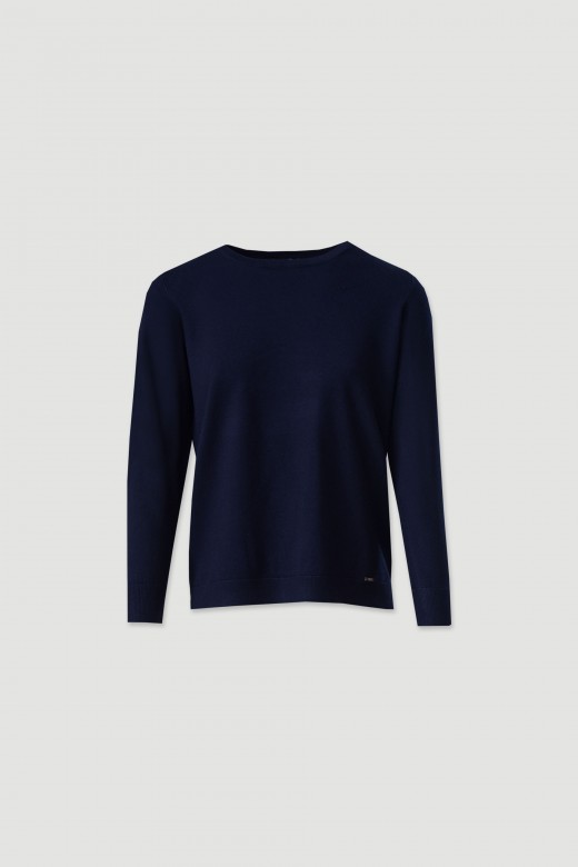 Camisola de malha bsica