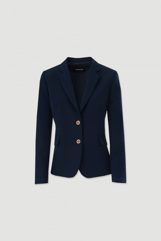 Classic fitted blazer