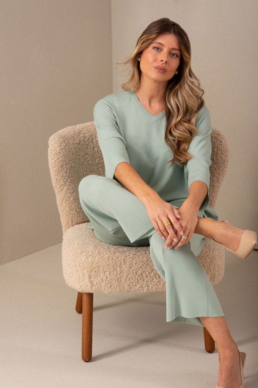 Fine knit set