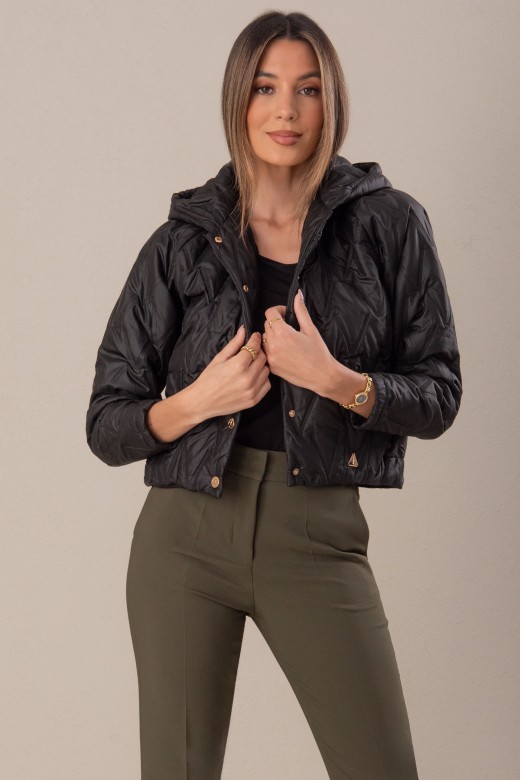 Chaqueta corta acolchada