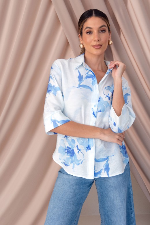 Blusa estampada floral