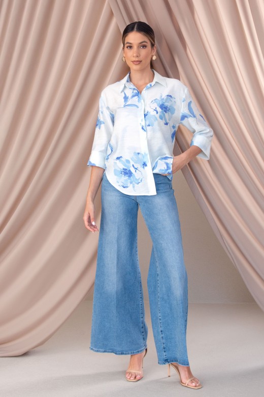 Blusa estampada floral
