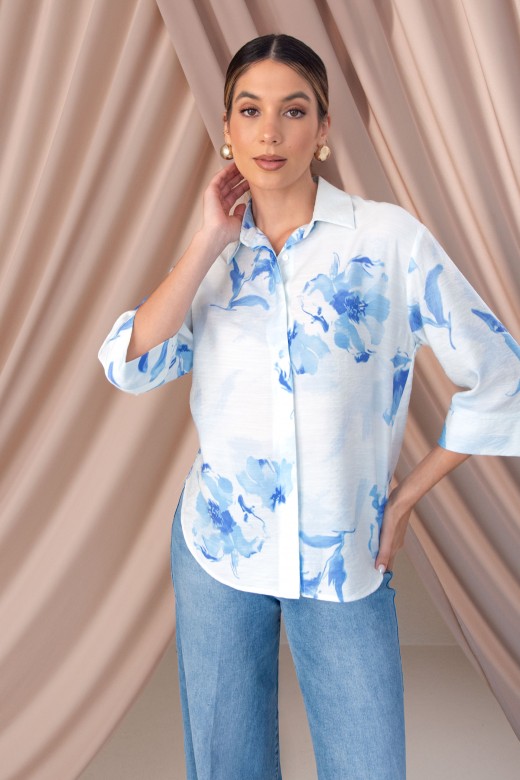 Blouse imprime florale