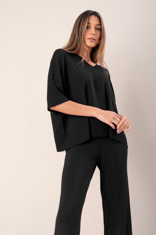 Fine knit set