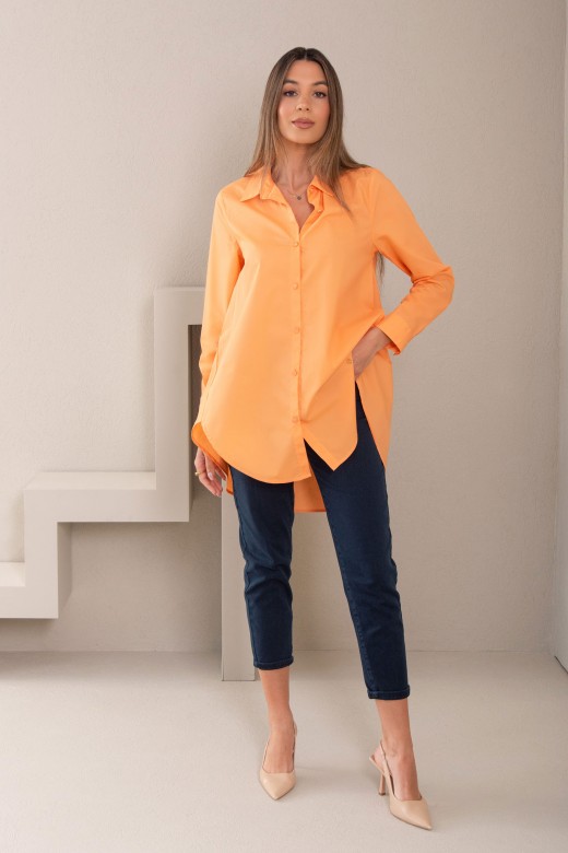 Chemisier long asymtrique