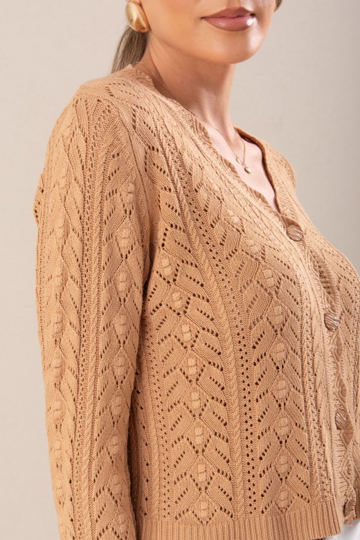 Knit cardigan