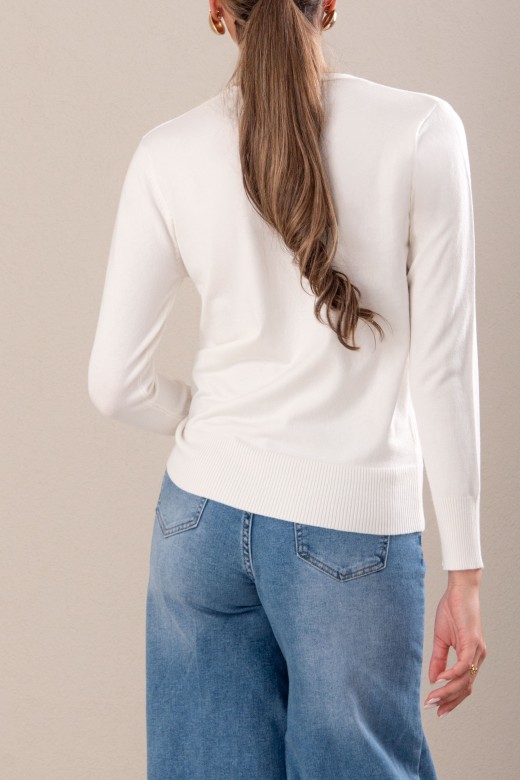 Basic knit jacket