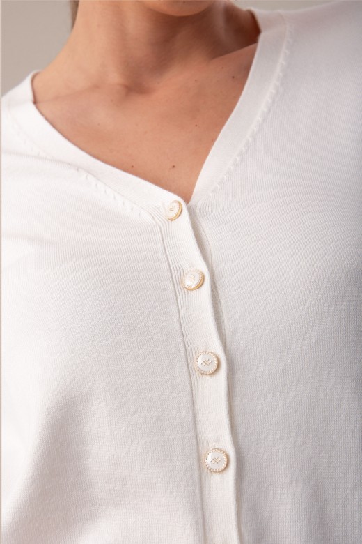 Basic knit jacket
