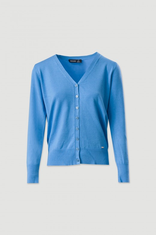 Basic knit jacket