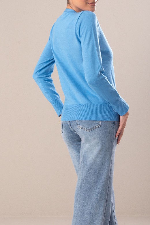 Basic knit jacket