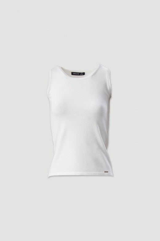 Haut basique en tricot viscose