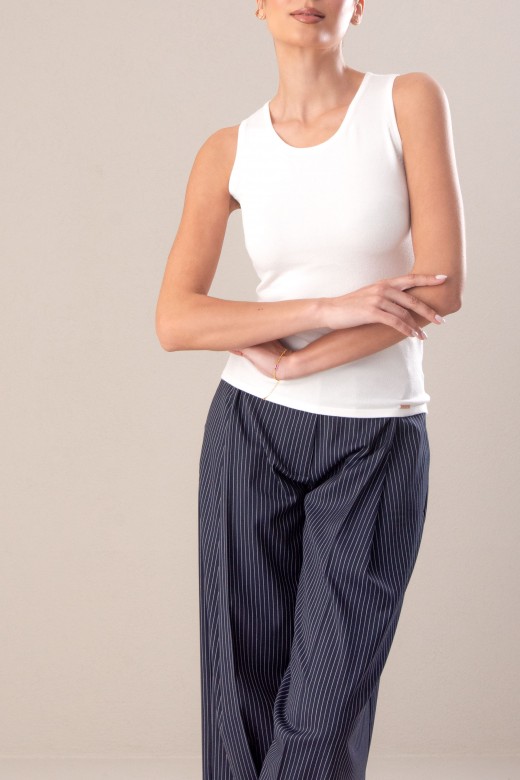 Haut basique en tricot viscose