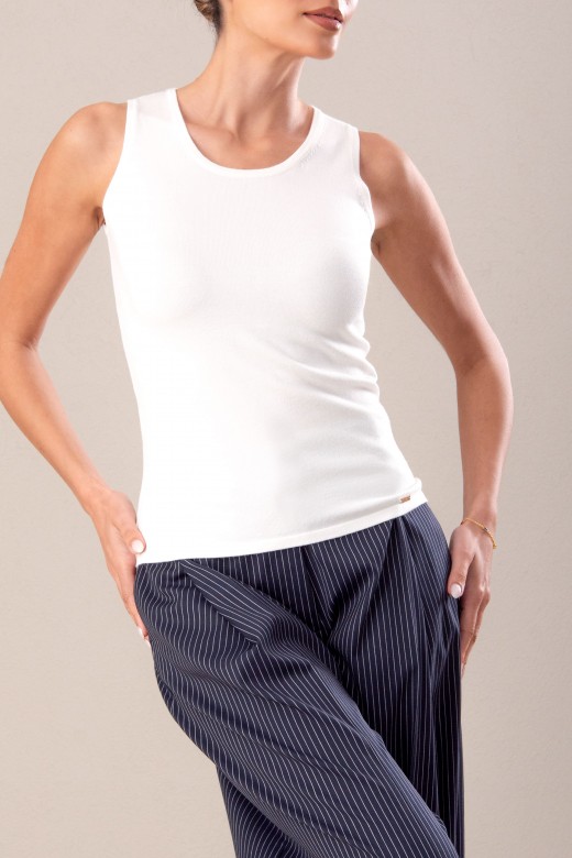 Haut basique en tricot viscose