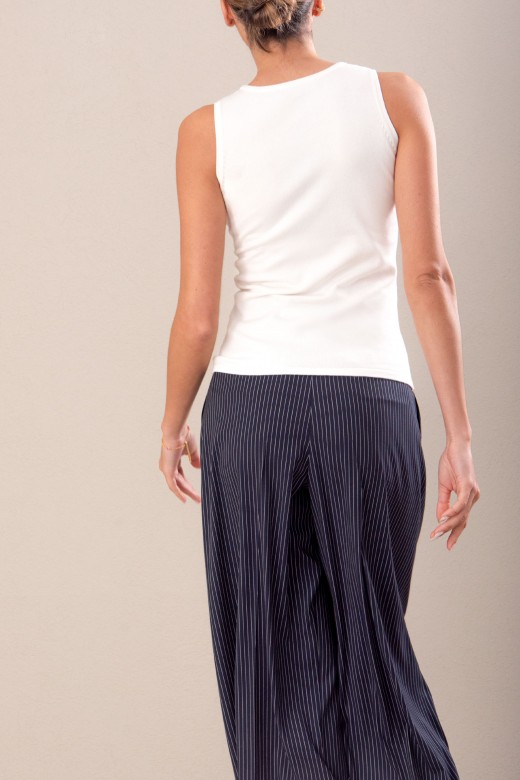 Haut basique en tricot viscose