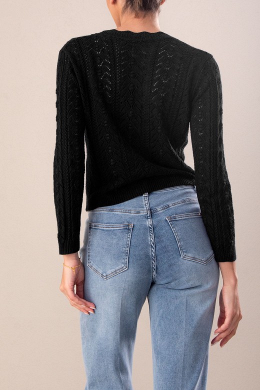 Knit cardigan