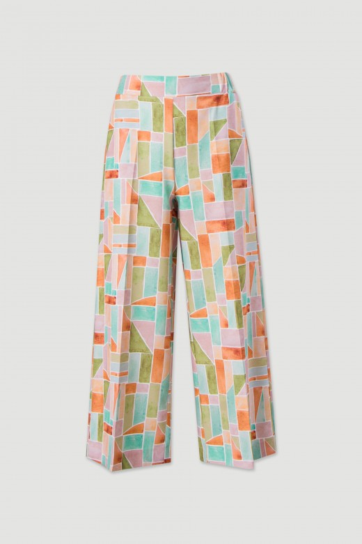 Cala culotte estampada