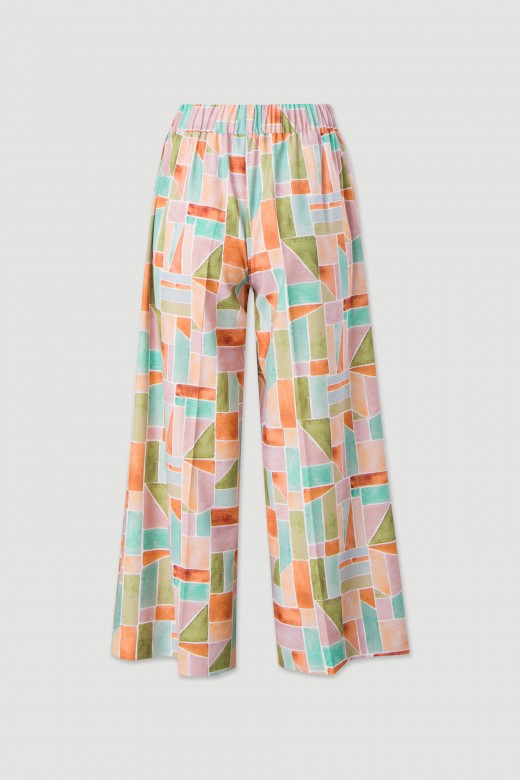 Cala culotte estampada