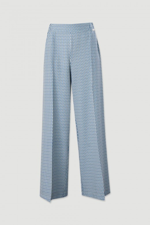Cala wide leg estampada