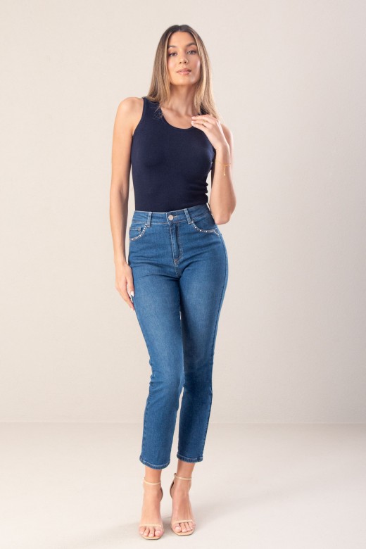 Top malha bsico em viscose