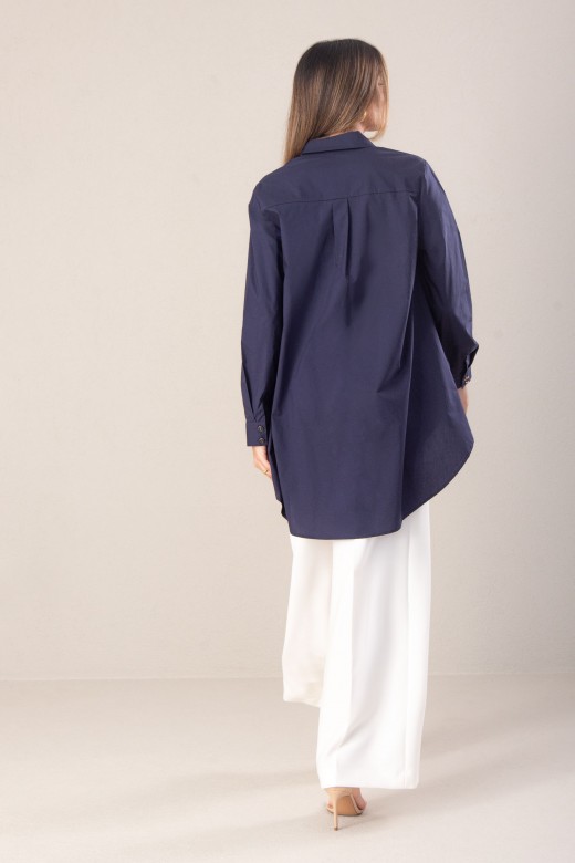 Chemisier long asymtrique