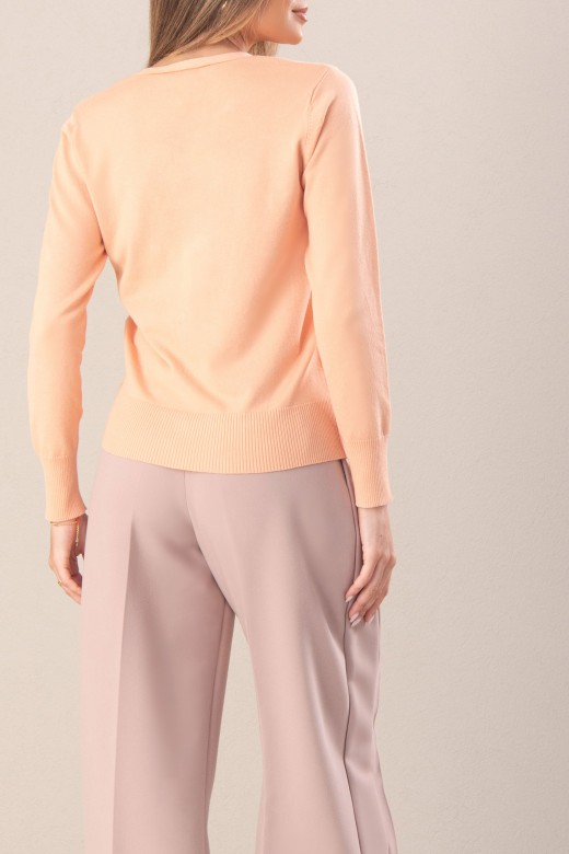 Basic knit jacket