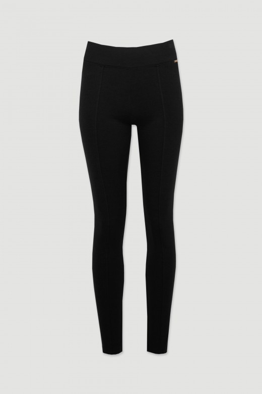 Legging basique avec dtail de coutures