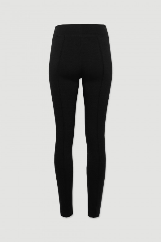 Legging basique avec dtail de coutures