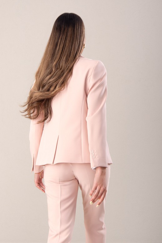 Blazer clssico cintado