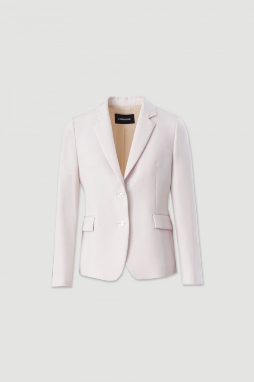 Blazer clssico cintado