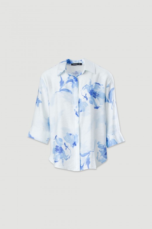 Blusa estampada floral