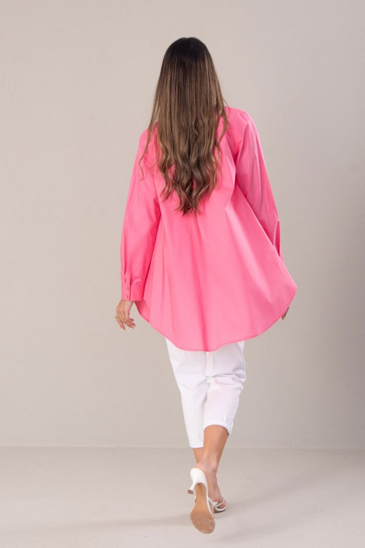 Chemisier long asymtrique