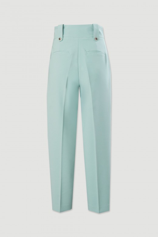 Classic pleated trousers