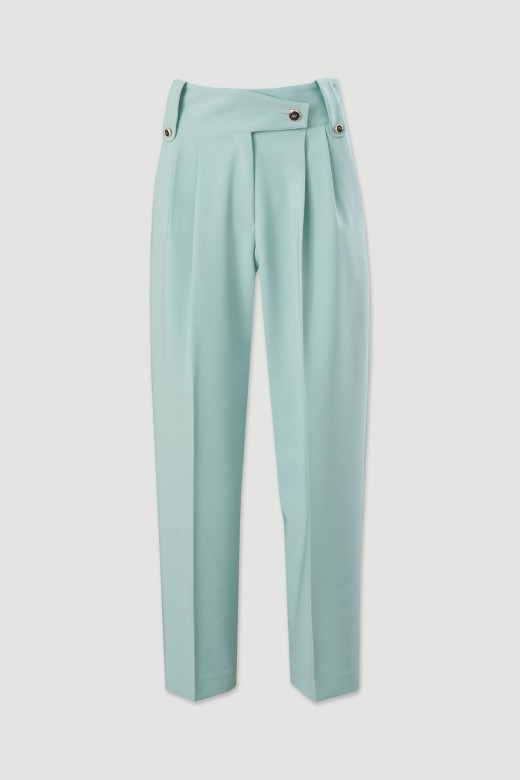 Classic pleated trousers