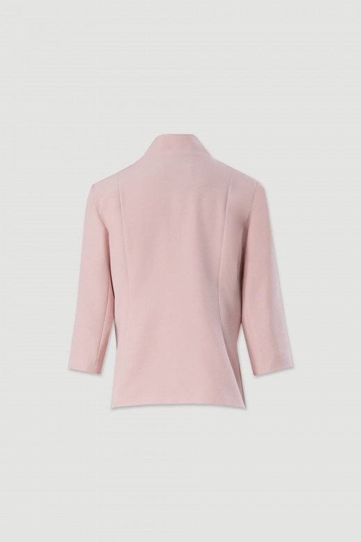 Blazer clssico cintado
