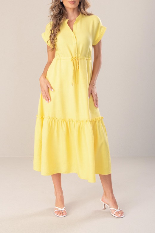 Vestido con cintura ajustable