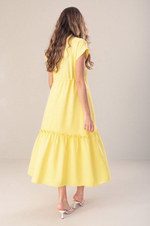 Vestido con cintura ajustable