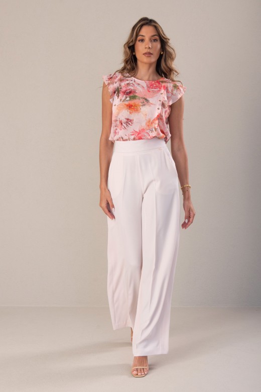 Floral printed top