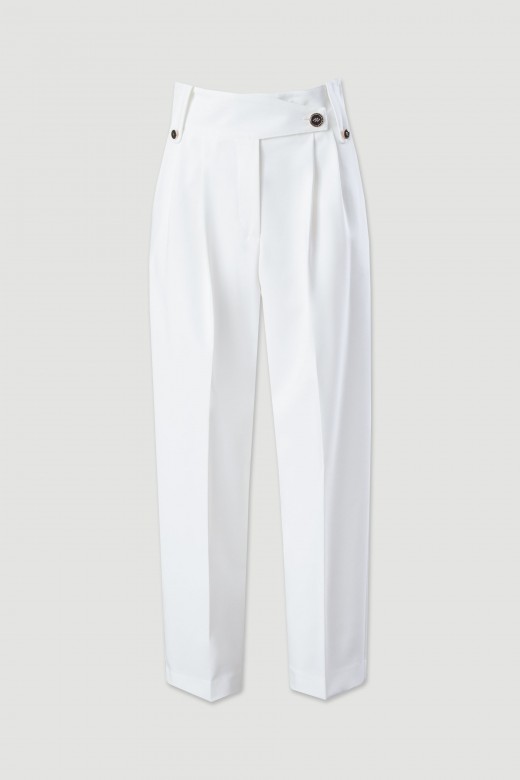 Classic pleated trousers